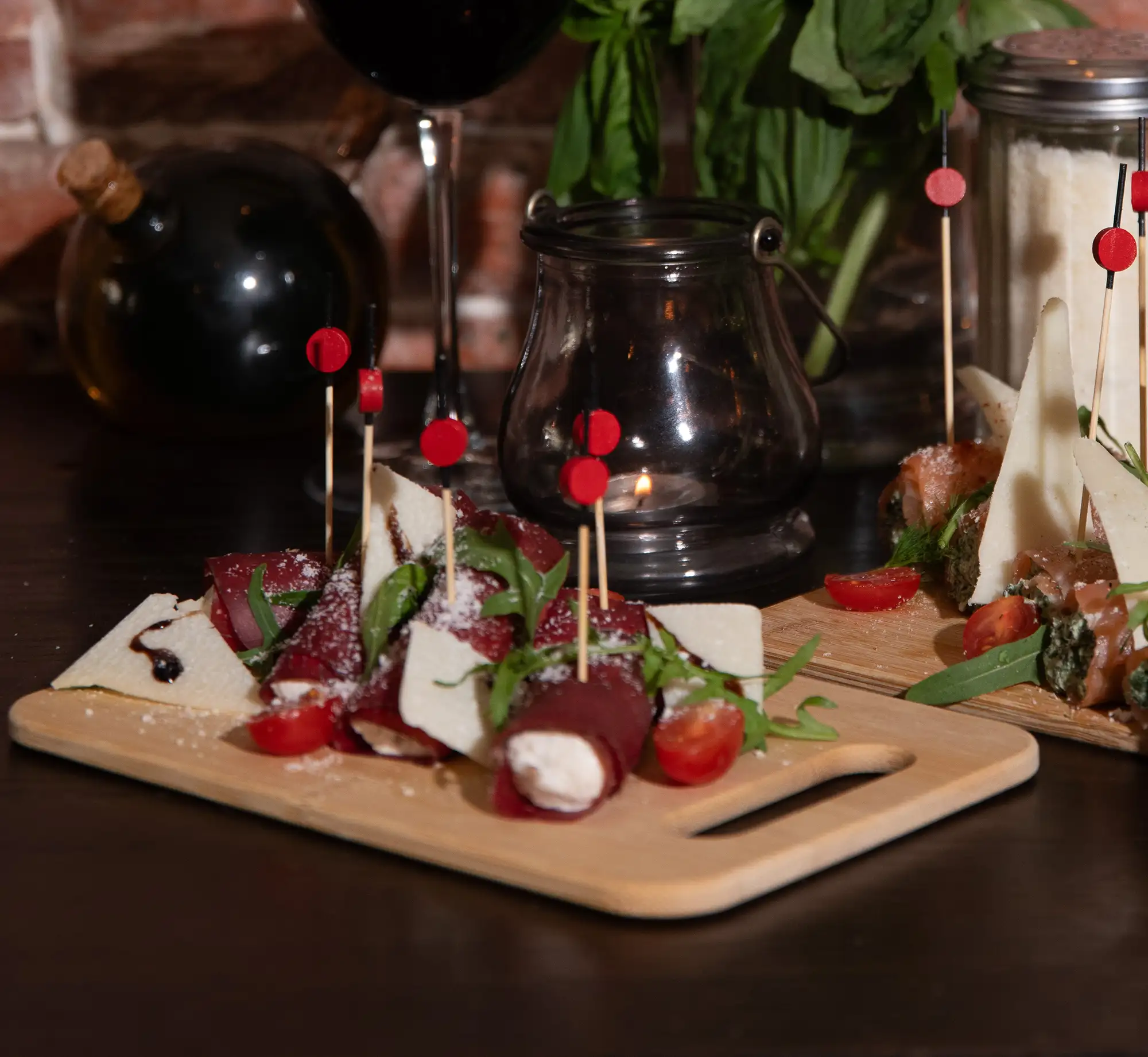 Roulés de brésaola